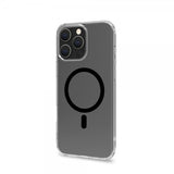 Celly iPhone 16 Pro Max -suojakuori GELSKINMAG, musta