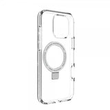 dbramante1928 iPhone 16 Pro Max -kotelo Iceland Ultra D3O MagSafe -jalustalla, läpinäkyvä
