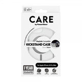 CARE by PanzerGlass iPhone 16 Pro Max -suojakuori Kickstand MagSafe, hopea