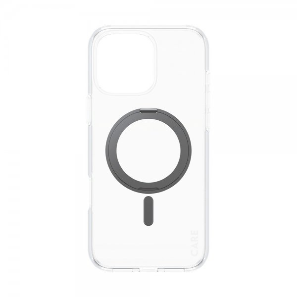 CARE by PanzerGlass iPhone 16 Pro Max Kuori Jalusta MagSafe Musta