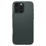 Spigen iPhone 16 Pro Max -suojakuori Liquid Air Abyss Green