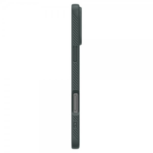 Spigen iPhone 16 Pro Max -suojakuori Liquid Air Abyss Green