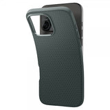 Spigen iPhone 16 Pro Max -suojakuori Liquid Air Abyss Green