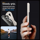 Spigen iPhone 16 Pro Max -suojakuori Liquid Air Natural Titanium