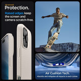 Spigen iPhone 16 Pro Max -suojakuori Liquid Air Natural Titanium