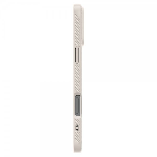 Spigen iPhone 16 Pro Max -suojakuori Liquid Air Natural Titanium