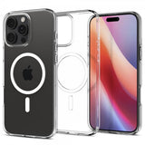 Spigen iPhone 16 Pro Max Kuori Liquid Crystal MagFit Crystal Clear