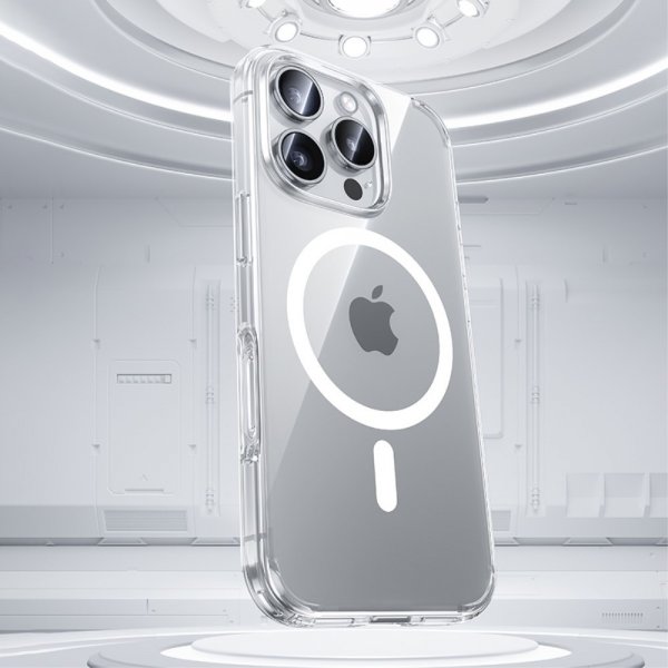 Benks iPhone 16 Pro Max -kuori Lucent Pro MagSafe Läpinäkyvä