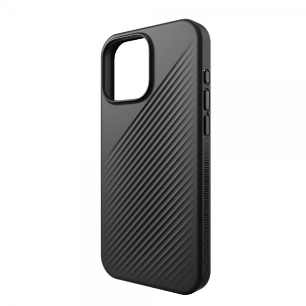 ZAGG iPhone 16 Pro Max -suojakuori Luxe Snap, musta