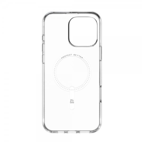 ZAGG iPhone 16 Pro Max -suojakuori Luxe Snap Transparent