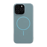 iPhone 16 Pro Max Kuori TPU MagSafe Kiiltävä Sininen