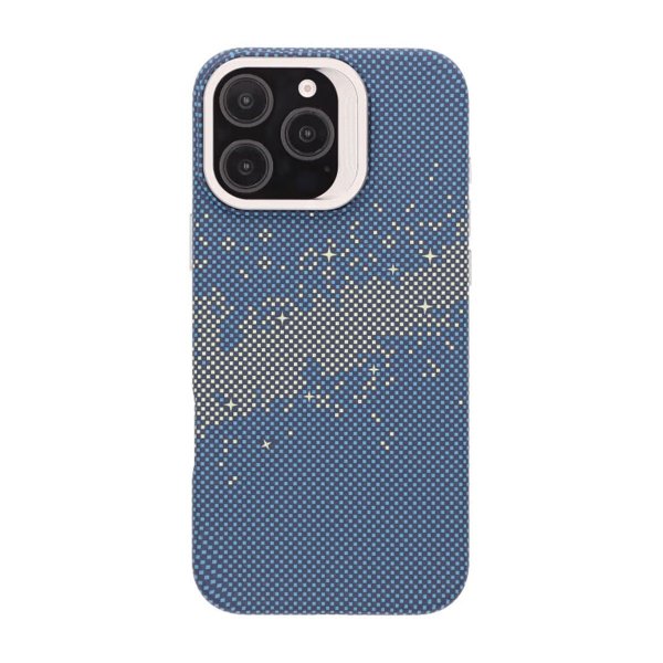 iPhone 16 Pro Max Kuori, taitettava jalusta, MagSafe, sinikulta