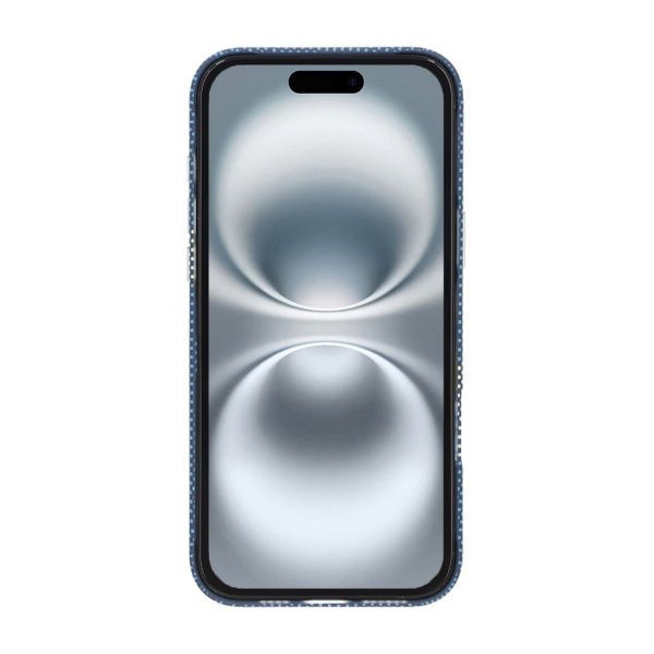 iPhone 16 Pro Max Kuori, taitettava jalusta, MagSafe, sinikulta