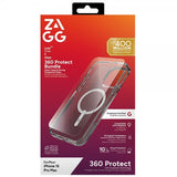 ZAGG iPhone 16 Pro Max -suojakuori ja näytönsuoja Luxe Snap & Glass
