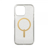 ZAGG iPhone 16 Pro Max -kuori Milan Snap Gold Glitter