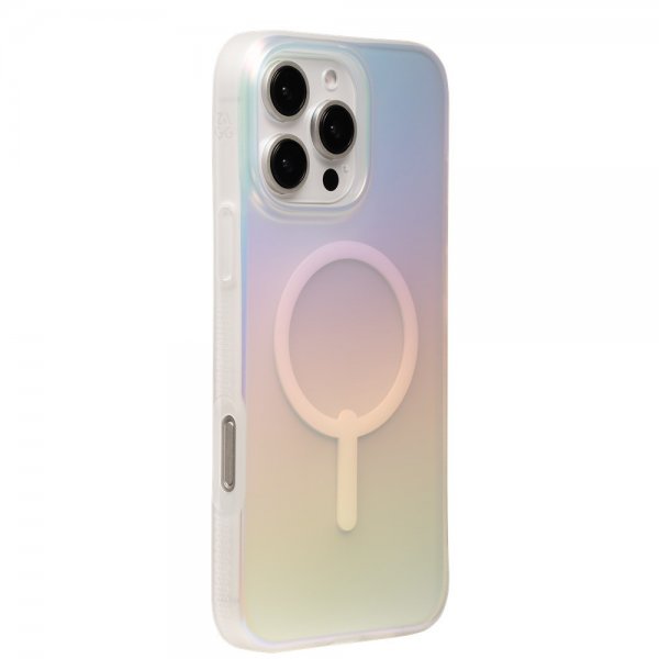 ZAGG iPhone 16 Pro Max -kuori Milan Snap Iridescent