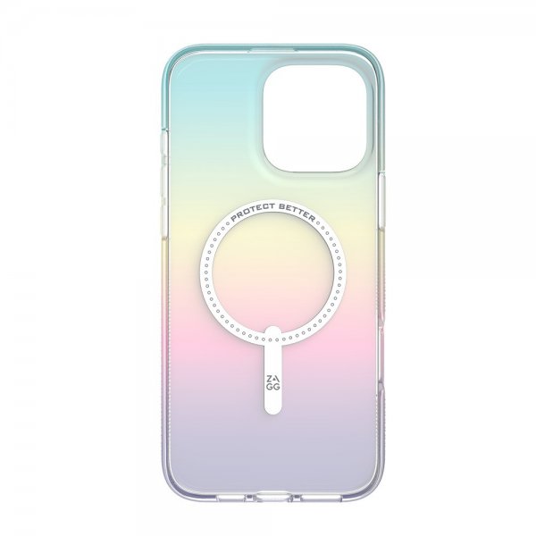ZAGG iPhone 16 Pro Max -kuori Milan Snap Iridescent