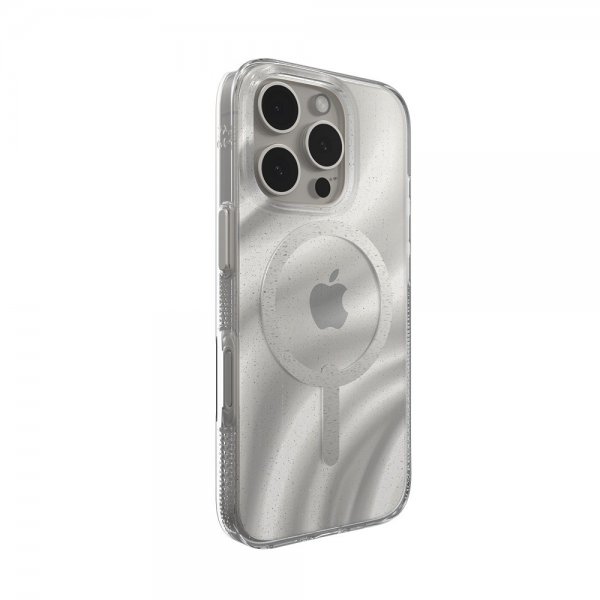 ZAGG iPhone 16 Pro Max -kuori Milan Snap Swirl Glitter
