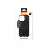 Urban Armor Gear (UAG) iPhone 16 Pro Max -suojakuori Monarch Pro Kevlar MagSafe, musta