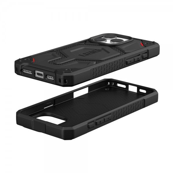 Urban Armor Gear (UAG) iPhone 16 Pro Max -suojakuori Monarch Pro Kevlar MagSafe, musta