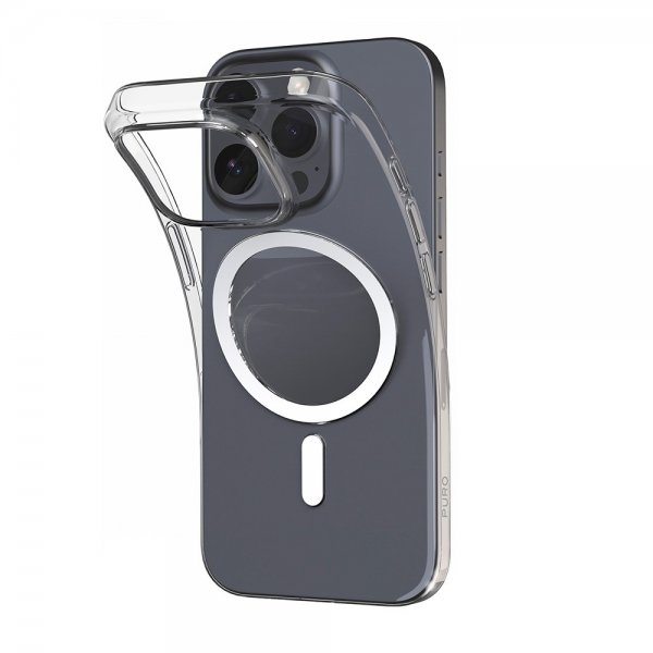 Puro iPhone 16 Pro Max Kuori Nude Mag Läpinäkyvä