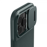 Spigen iPhone 16 Pro Max -suojakuori Optik Armor MagFit Abyss Green