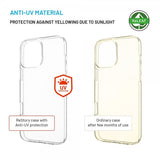 Kiinteä iPhone 16 Pro Max -kuori ReStory Transparent