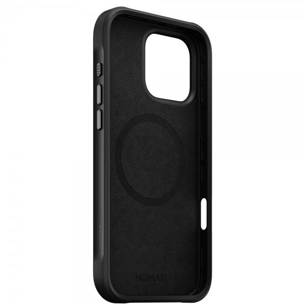 Nomad iPhone 16 Pro Max -suojakuori Rugged Case, musta