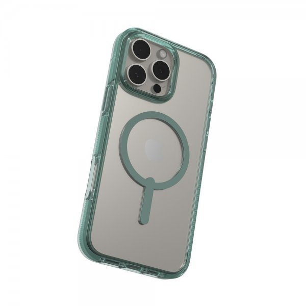 ZAGG iPhone 16 Pro Max -kuori Santa Cruz Snap vihreä