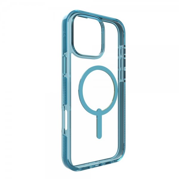 ZAGG iPhone 16 Pro Max -kuori, Santa Cruz Snap, Retro Blue