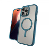 ZAGG iPhone 16 Pro Max -kuori, Santa Cruz Snap, Retro Blue