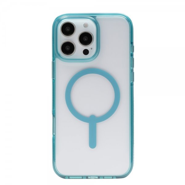 ZAGG iPhone 16 Pro Max -kuori, Santa Cruz Snap, Retro Blue
