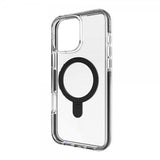 ZAGG iPhone 16 Pro Max -kuori, Santa Cruz Snap Ring Stand, musta