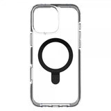 ZAGG iPhone 16 Pro Max -kuori, Santa Cruz Snap Ring Stand, musta