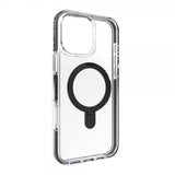 ZAGG iPhone 16 Pro Max -kuori, Santa Cruz Snap Ring Stand, musta