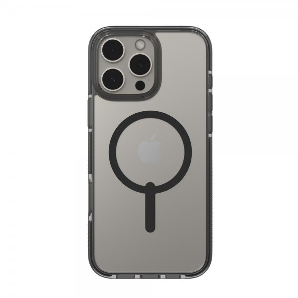 ZAGG iPhone 16 Pro Max -kuori Santa Cruz Snap Musta