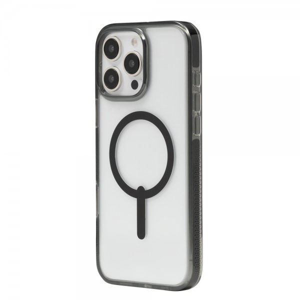 ZAGG iPhone 16 Pro Max -kuori Santa Cruz Snap Musta