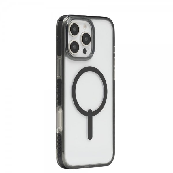 ZAGG iPhone 16 Pro Max -kuori Santa Cruz Snap Musta