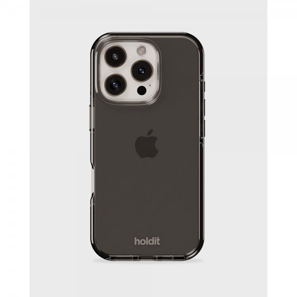 holdit iPhone 16 Pro Max Kuori Seethru Musta
