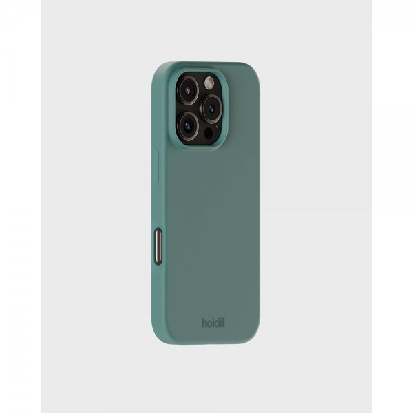 holdit iPhone 16 Pro Max Silikonikuori Moss Green