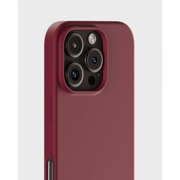 holdit iPhone 16 Pro Max -silikonikuori, Red Velvet