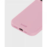 holdit iPhone 16 Pro Max Silikonikuori Vaaleanpunainen