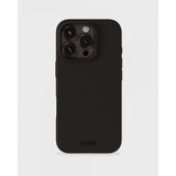 holdit iPhone 16 Pro Max Kuori Silikoni Musta