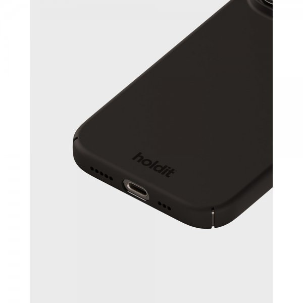 holdit iPhone 16 Pro Max Kuori Slim Case Musta