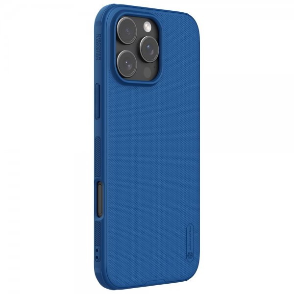 Nillkin iPhone 16 Pro Max Kuori Super Frosted Shield Pro MagSafe Sininen