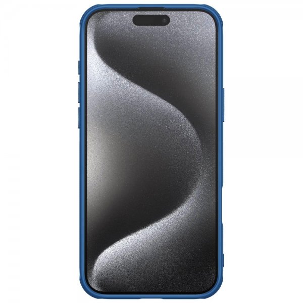Nillkin iPhone 16 Pro Max Kuori Super Frosted Shield Pro MagSafe Sininen