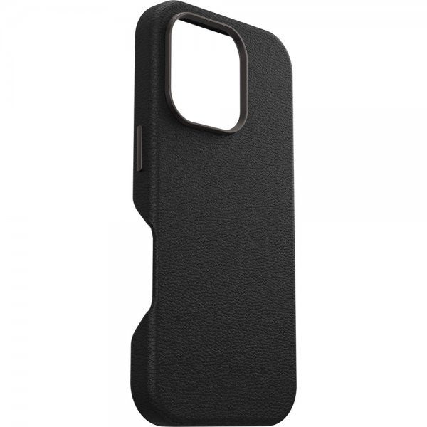 Otterbox iPhone 16 Pro Max -suojakuori Symmetry Cactus Leather MagSafe Noir Ash