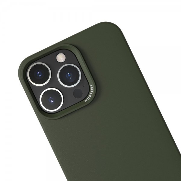 Nudient iPhone 16 Pro Max -kuori Thin Case MagSafe Pine Green