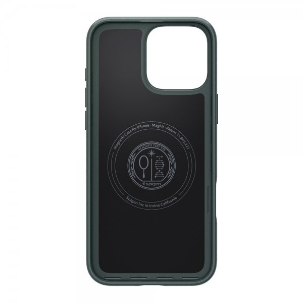 Spigen iPhone 16 Pro Max Kuori Thin Fit MagFit Abyss Green