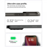 Spigen iPhone 16 Pro Max -kuori Thin Fit MagFit Gunmetal